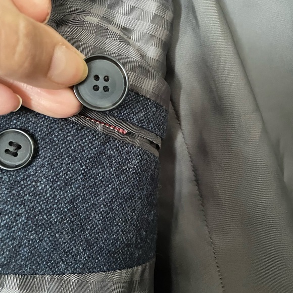 Ben Sherman Camden Tailored Skinny Fit Suit. 44 L W 38. Grey 100% wool. VGUC. - Picture 5 of 16